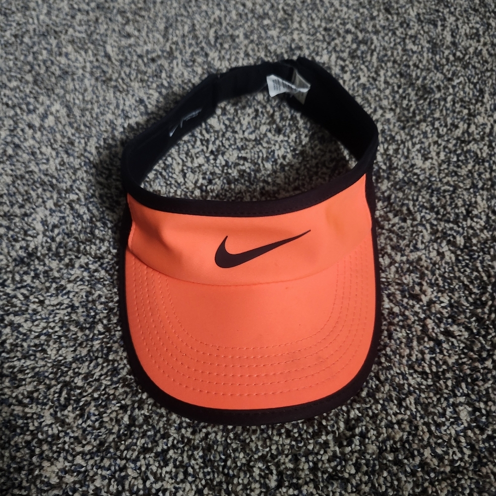 Nike Bright Orange Sports Visor